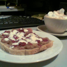 Instant Mega-Healthy Gingered Rhubarb & Strawberry Piece
