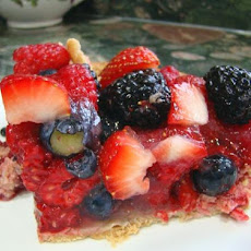 Glazed Fresh Berry Pie