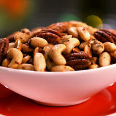 Sweet, Spicy and Salty Candied Nut Mix