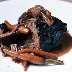 Beef Cheeks Braised in Red Wine with Orange Zest (Joues de Boeuf aux Agrumes)