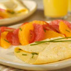 Breakfast Omelette With Sunrise Salsa 