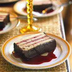 Raspberry-Almond Torte with Chocolate Ganache