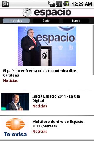 Espacio 2011