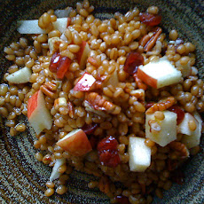 Wheat Berry Salad With Apples and Cashews