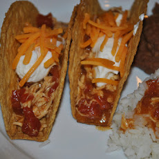 Yummy Crock Pot Shredded Chicken for Tacos!