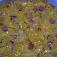 Ham & Cheese Noodle Casserole
