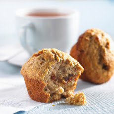 Banana, Walnut & Date Muffins