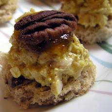 Curried Chicken Salad Tea Sandwiches