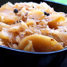 Sauerkraut and Apples