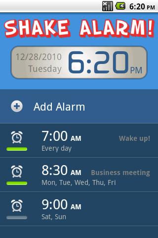 Shake Alarm
