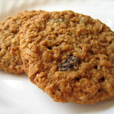Chewy Evil Oatmeal Raisin Coconut Cookies