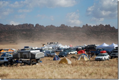Camp Area at the 24 Hours of Moab