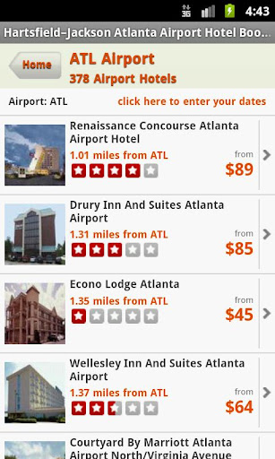 【免費旅遊App】Hotels Near Atlanta Airport-APP點子