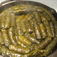 Dolmades - Stuffed Grape Leaves