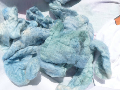 dyed fiber