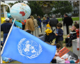 UNO Vereinte Nationen Flagge
