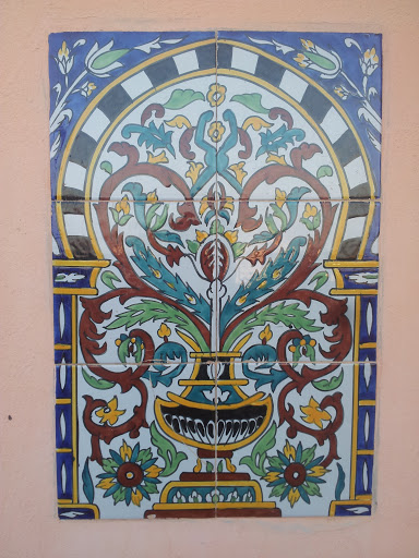 Mosaico Sul Muro Sant'antioco Ci