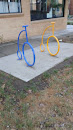 Penny Farthing Sculpture