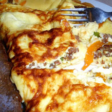 Sausage and Pepper Omelet (Low Carb)