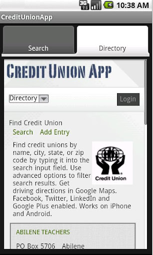 Credit Union App