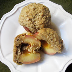Sunday Brunch: Rum-Filled Baked Apples with Oat Crumble