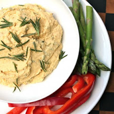 Crispy Rosemary Hummus