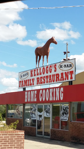 Horse Statue at Kellogg's Family Restaurant