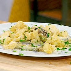 Fried Calamari, Italian Hot Green Peppers with Lemon Aioli