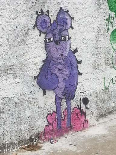 Art Grafite Ursinho  Noiado