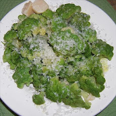 Lemon Dijon Sauced Broccoflower or Broccoli
