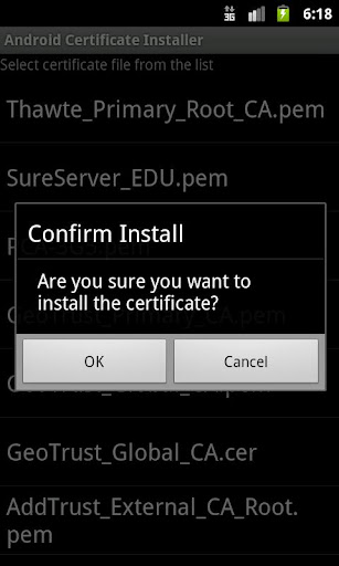 【免費通訊App】Certificate Installer-APP點子