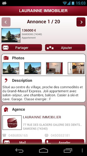 【免費生活App】Laurainne Immobilier-APP點子