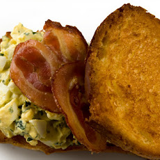 Crisp Pancetta and Egg Salad Sandwich Recipe