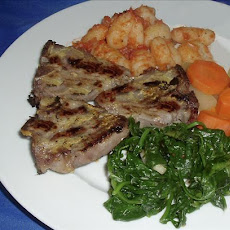 Rosemary Mustard Lamb Chops