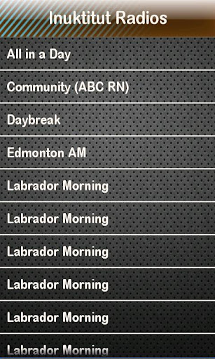Inuktitut Radio Radios
