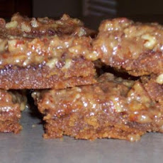 Pecan and Chocolate Squares