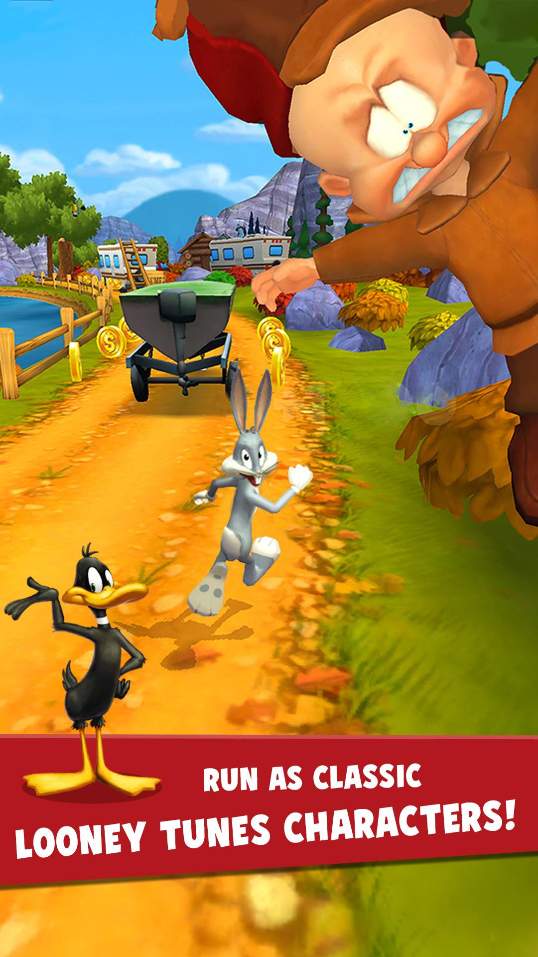 Android application Looney Tunes Dash! screenshort