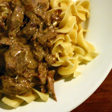 Beef Stroganoff - Crock Pot