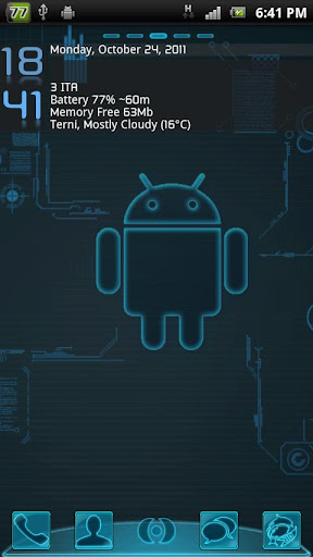 Technology Go Launcher Theme