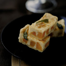 Parmesan Custard Tart with Butternut Squash