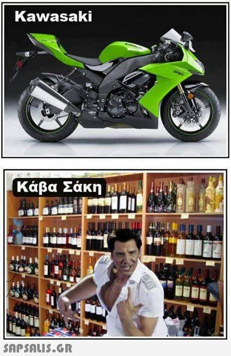 KawasakI Κάβα Σάκη 