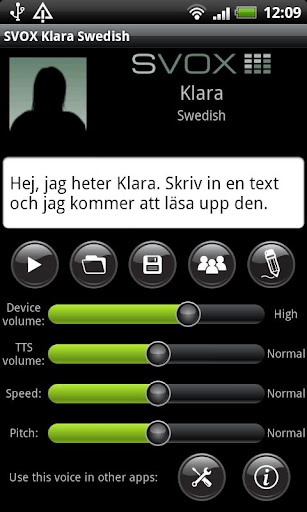 SVOX Swedish Klara Voice