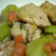 Celery and Pork Stew Taverna Style
