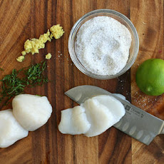 Scallops Crudo with Vanilla Salt Recipe