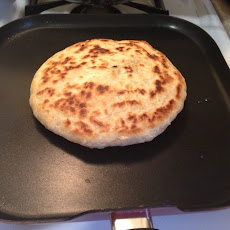 Scallion and Potato stuffed Bread - Alu Parantha