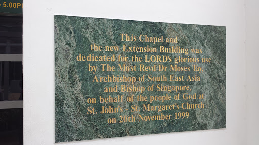 Plaque in St John Church