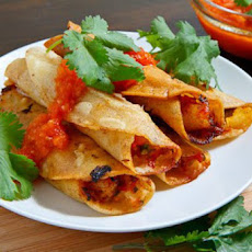 Crispy Rolled Shrimp Tacos