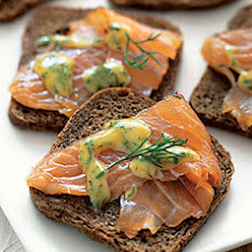 Dilled Gravlax with Mustard Sauce