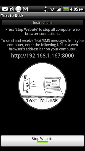 Text To Desk