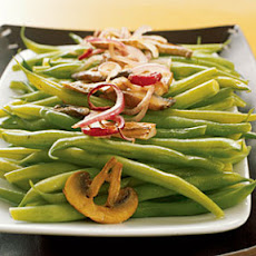 Sautéed Green Beans with Wild Mushrooms
